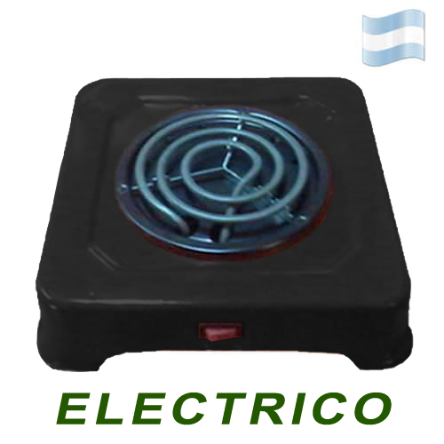 Art. 2356 ANAFE ELECTRICO NEGRO 1 HORN 1200 WATS( Bulto x1)
